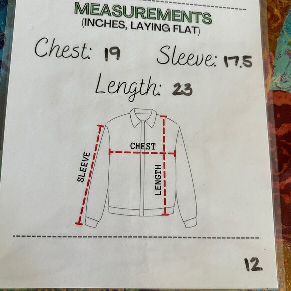 COLDWATER CREEK Womens Patchwork Foil Print Jacket Size 12 Colorful Art to Wear - Picture 7 of 12